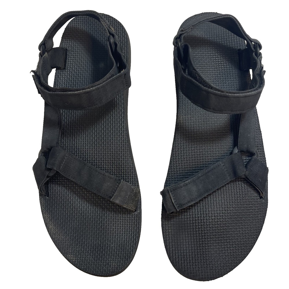 Teva Original Universal Hiking Sandals Black Straps Mens 13 UK‎ 12 EU 47